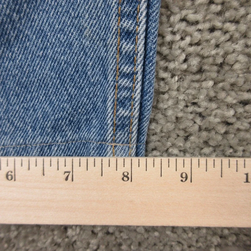 Vintage Levis Jeans Mens 36x30 Blue 505 Regular Straight Made in USA Denim Pants